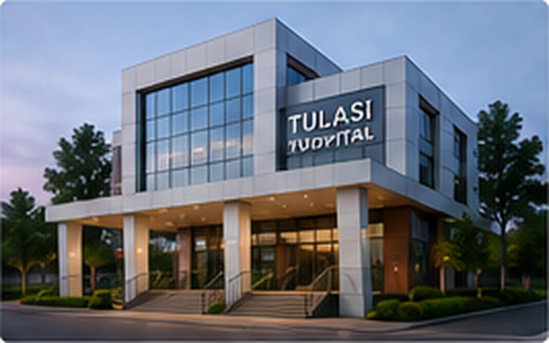Tulasi Hospital multispeciality hospital building in Kolhapur